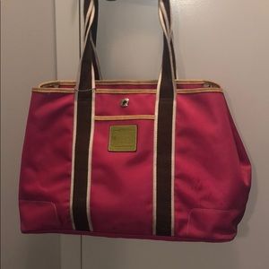 Large Coach Tote Pink